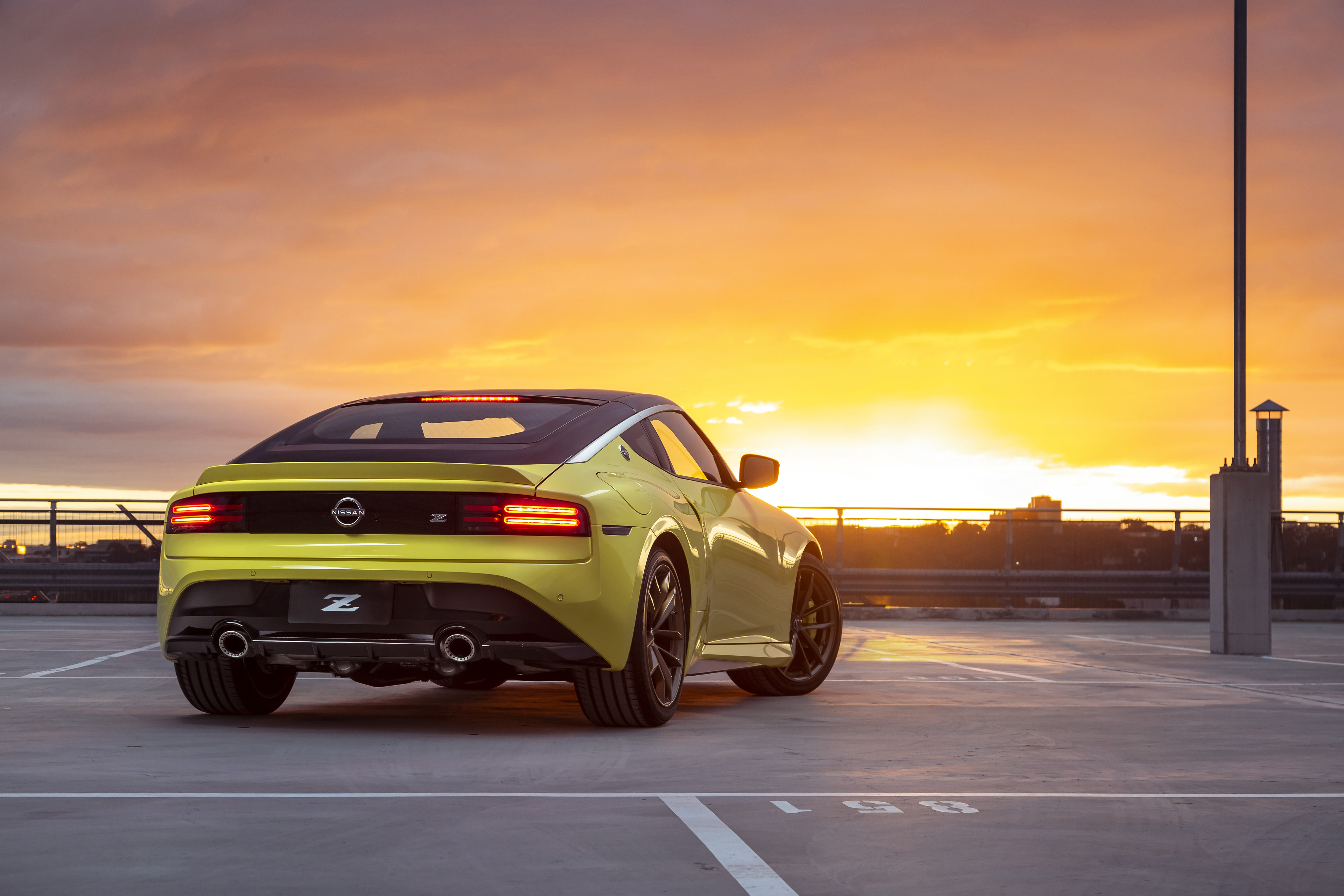 2023 Nissan Z at sunset