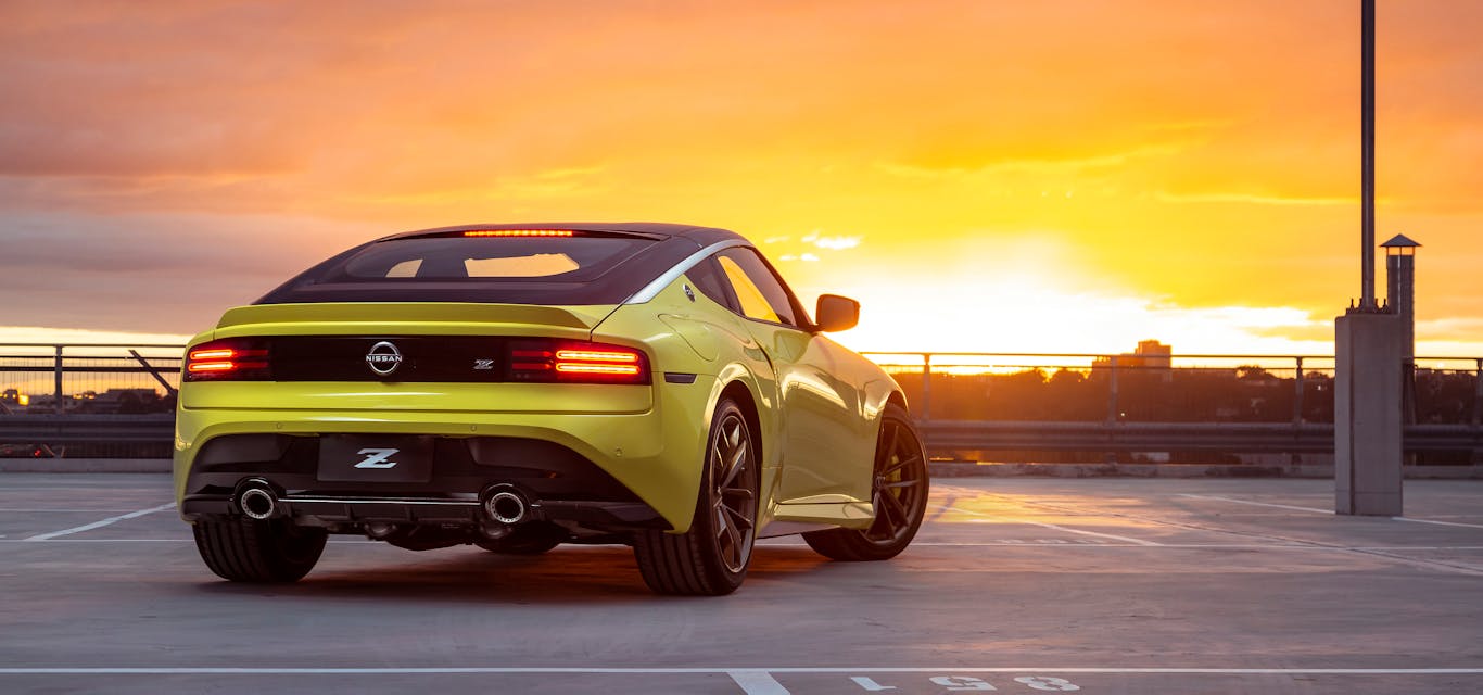 2023 Nissan Z at sunset 2023 Nissan Z at sunset