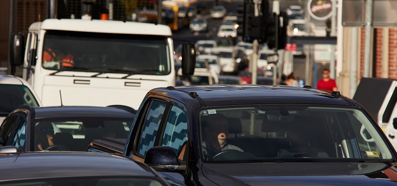 Hobart traffic Macquarie Street 2