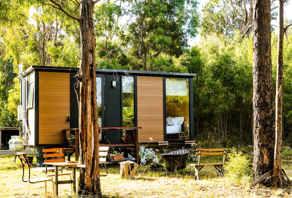 Tiny home in the bush
