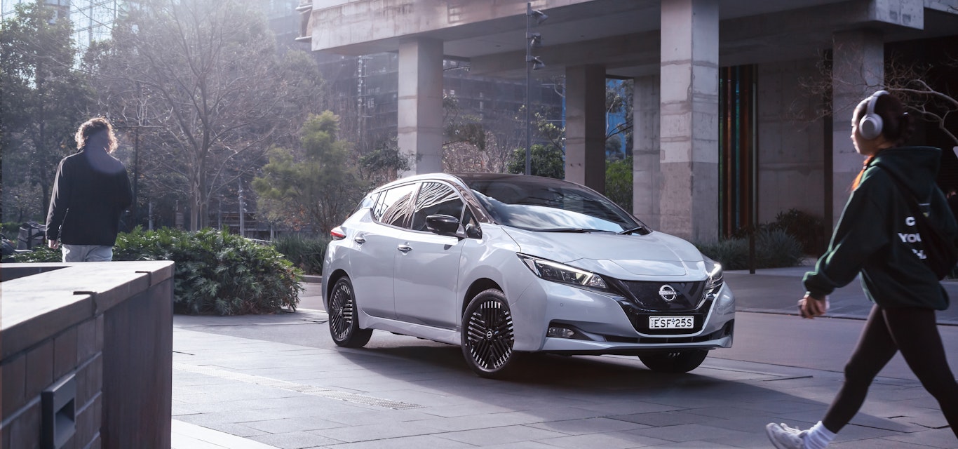 The new Nissan Leaf Nissan leaf
