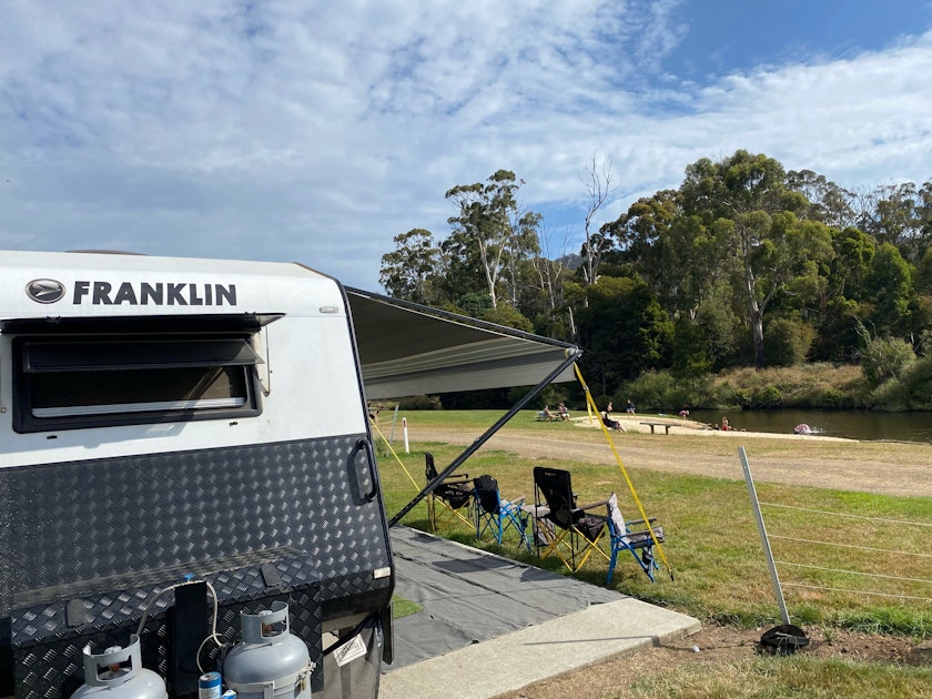 Campsite in Huon Valley