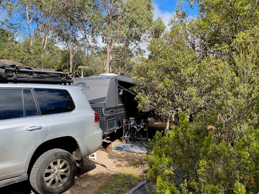 caravan-friendly alpine region of Cradle Mountain-Lake St Clair