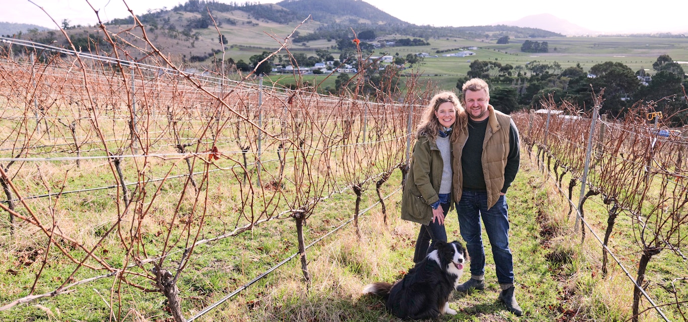 Anna Pooley and partner