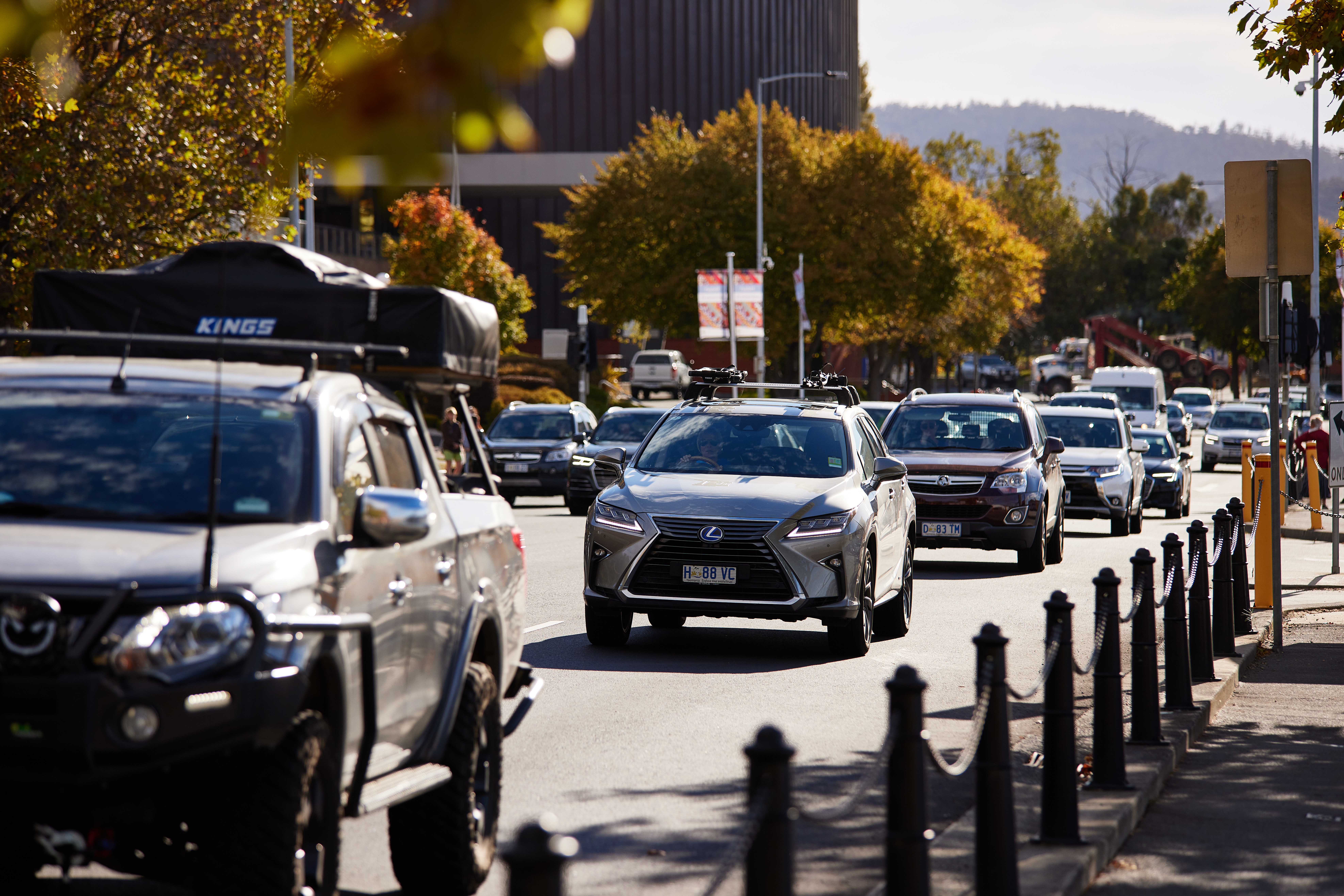 Hobart traffic