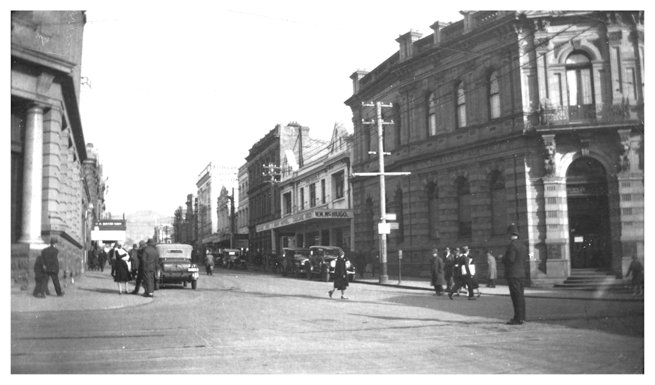 Corner of Elizabeth and Collins Street, Hobart