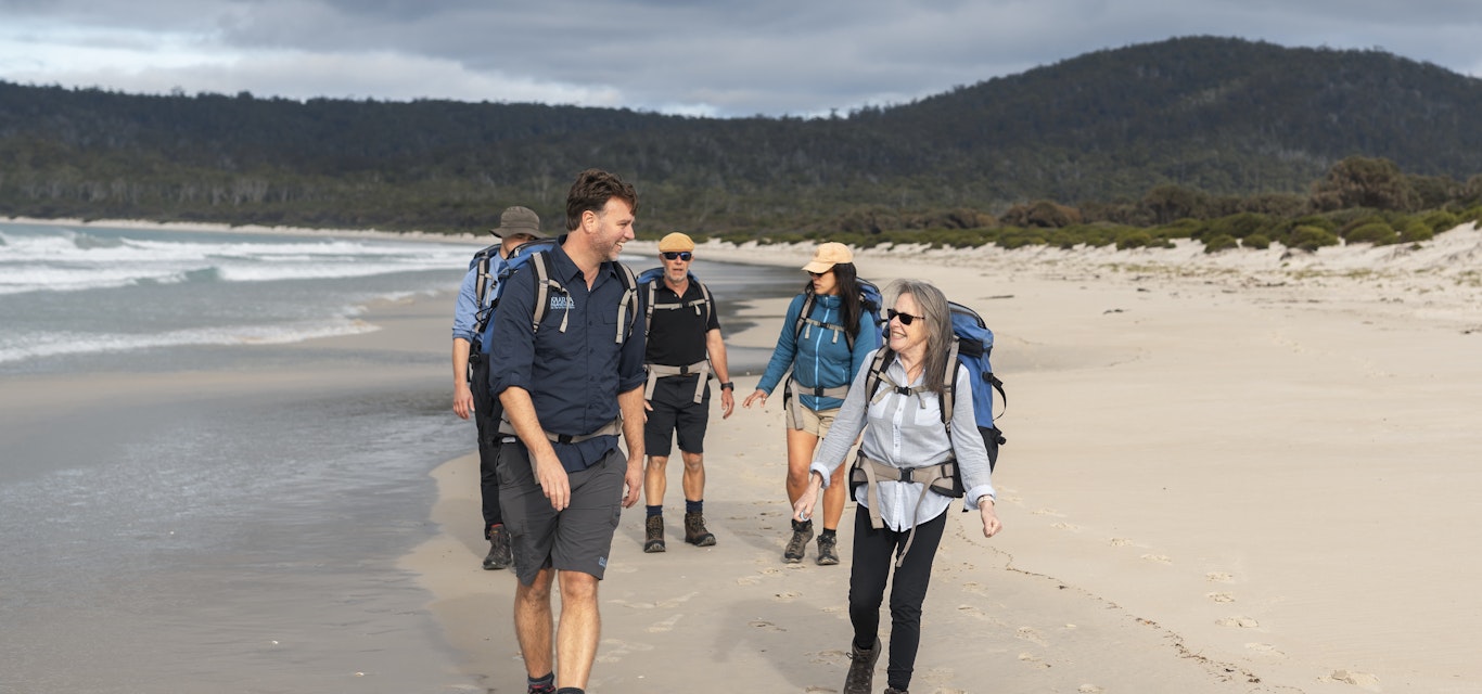 people walking on beach