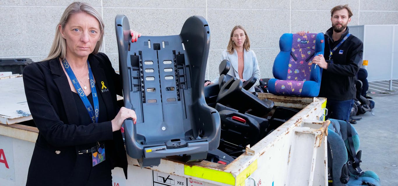 Car seat disposal
