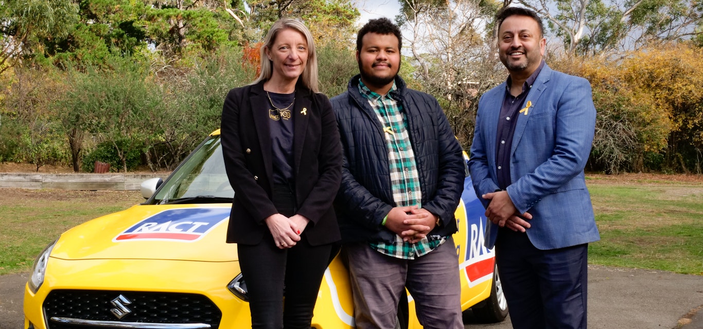 Stacey, Mike and Cedric