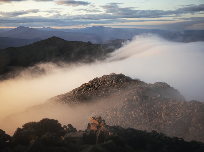 Mist over Hartz Mountains National Park
