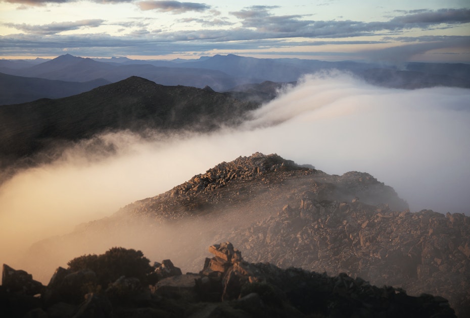Mist over Hartz Mountains National Park