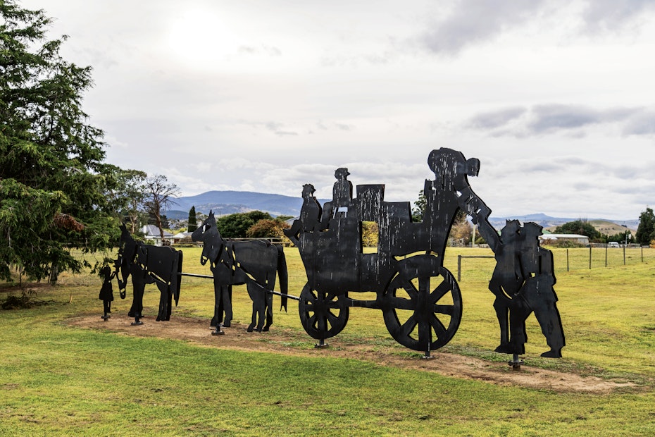 A stop along Heritage Highway