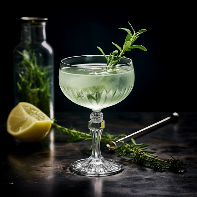 Gin cocktail