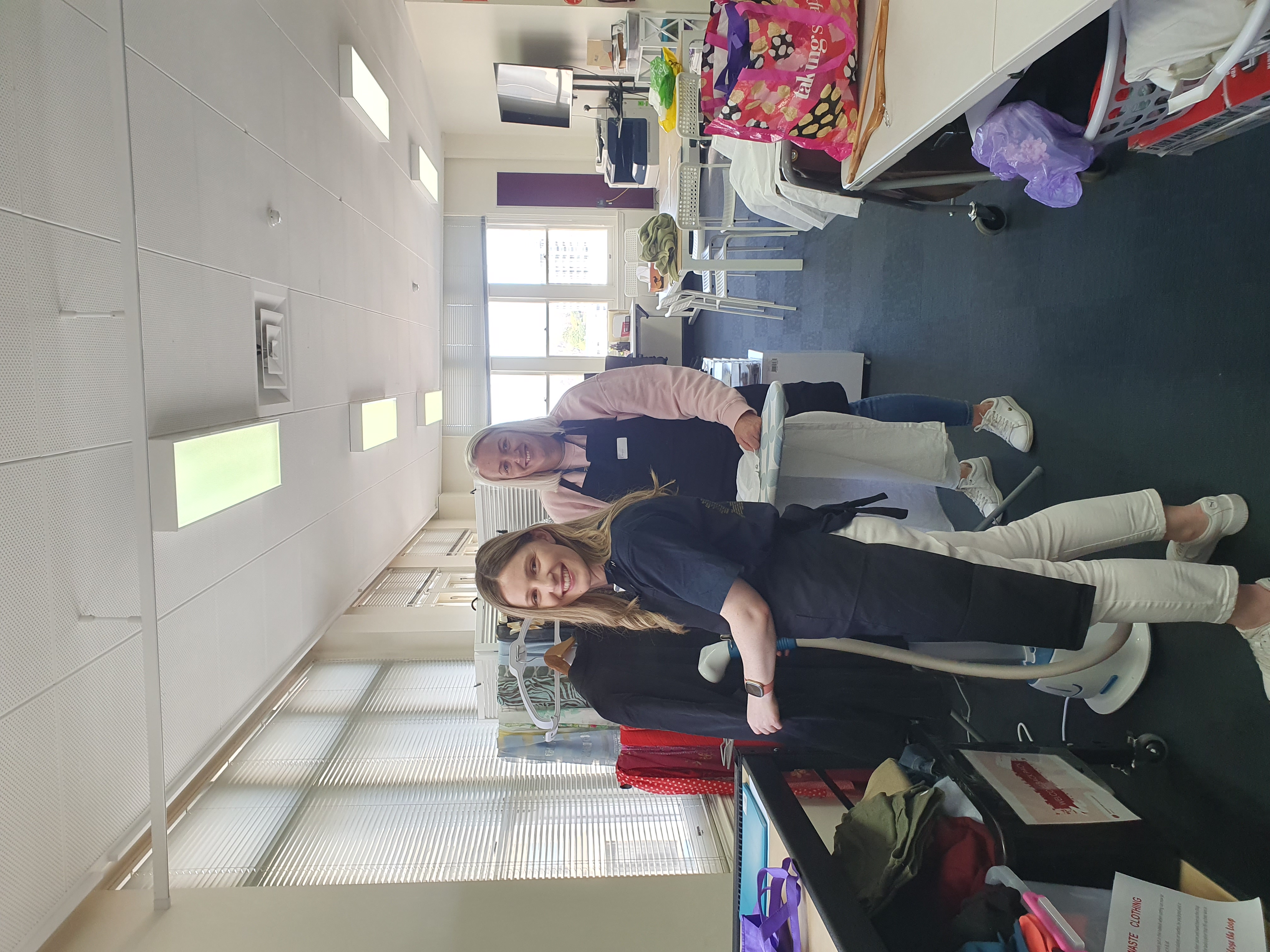 RACT team at Dress for Success boutique