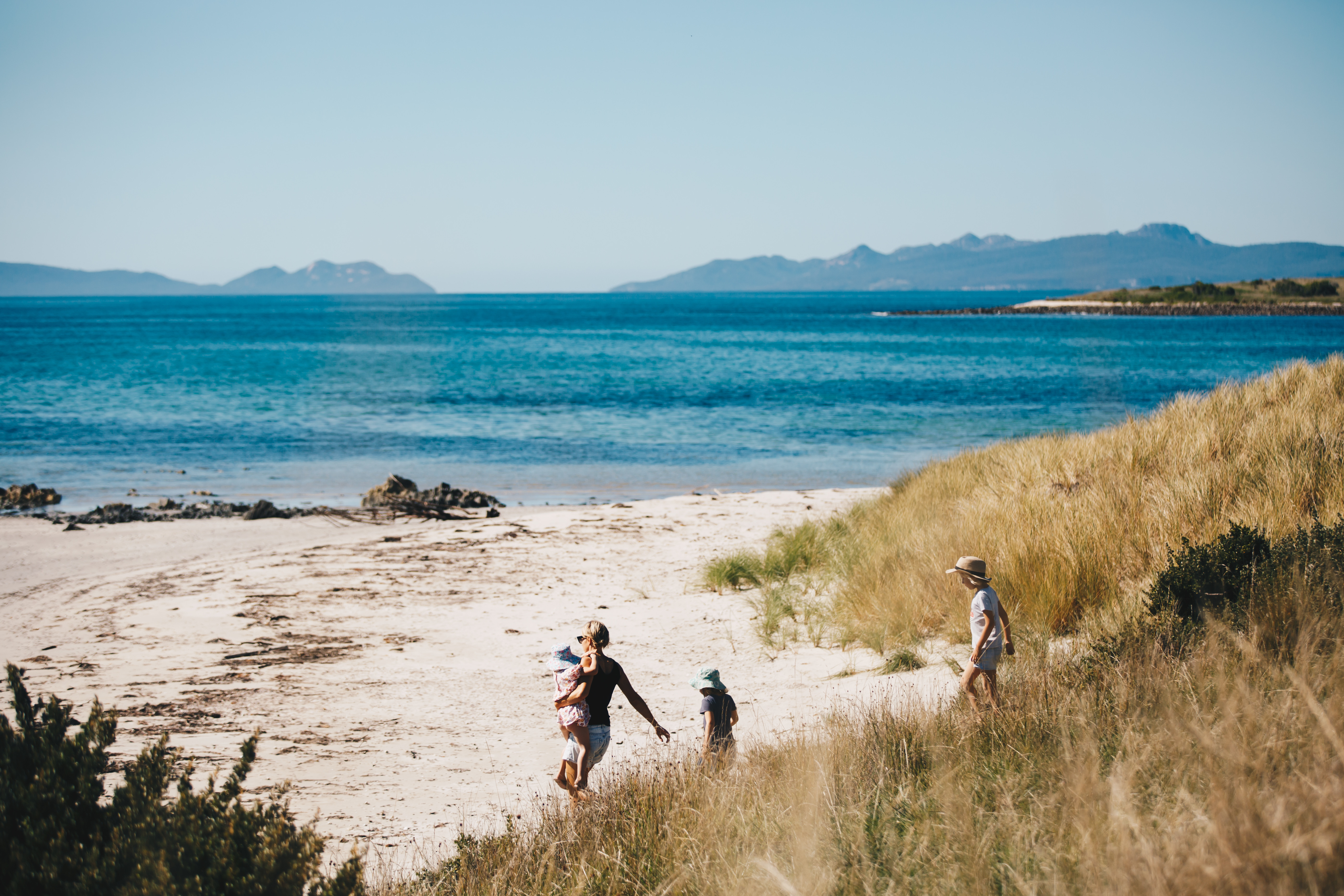 Little Swanport on the shores of Great Oyster Bay