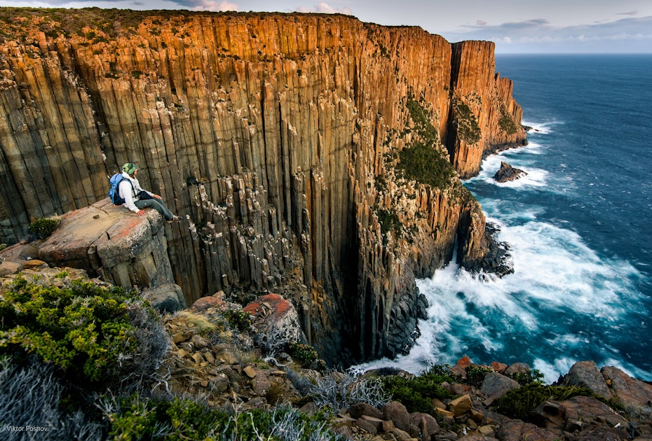 Absorb the splendour of Cape Raoul, the tallest sea cliffs in the southern hemisphere