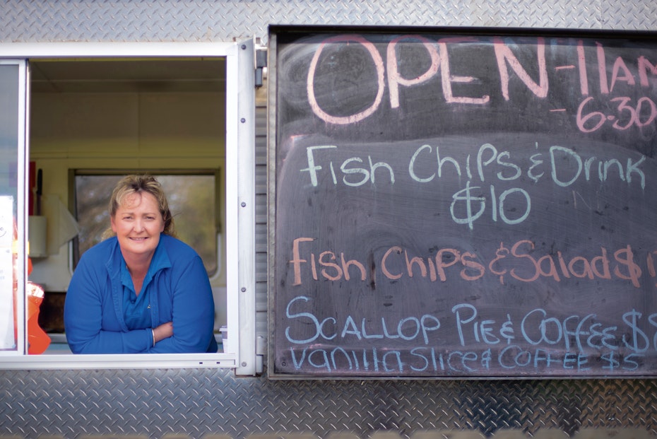 The Fish Van, Triabunna