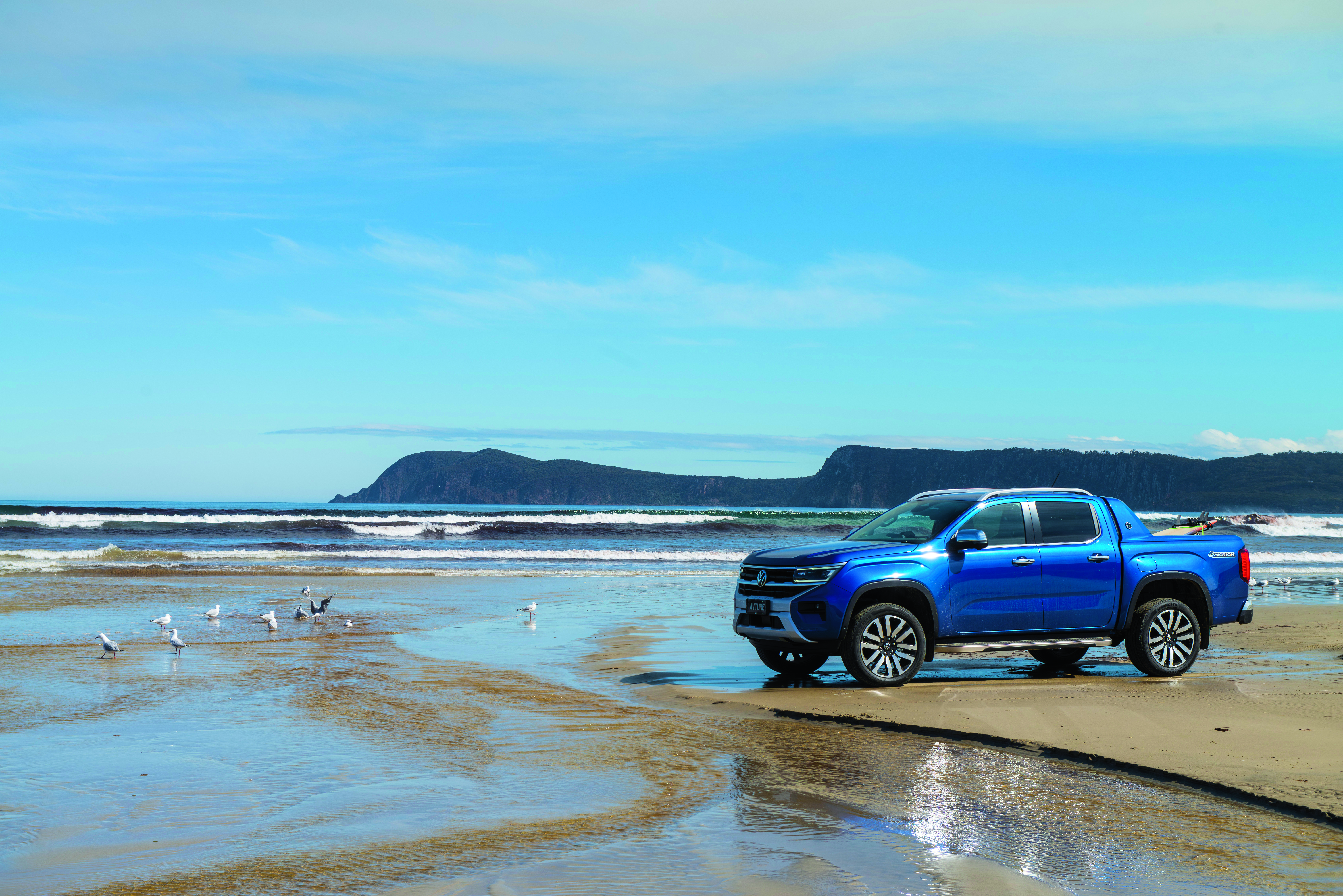 Amarok Aventura on Bruny Island
