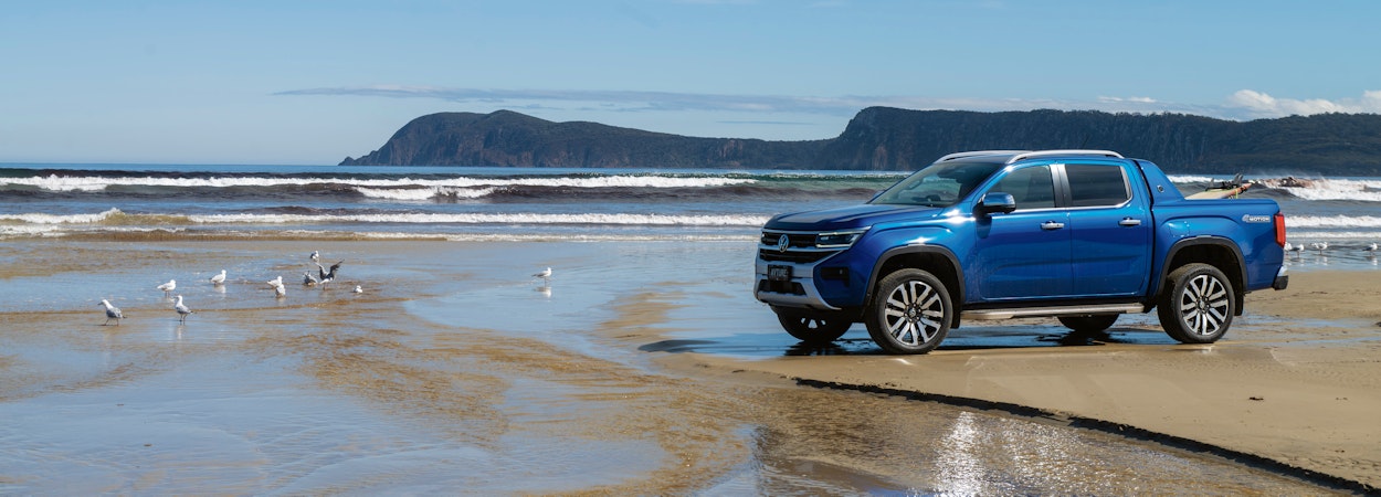 Amarok Aventura on Bruny Island