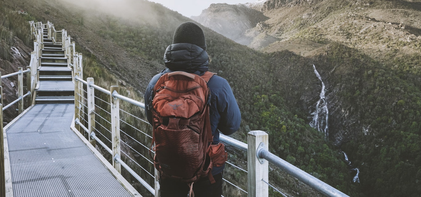Horsetail Falls is a nice walk and waterfall attraction just outside of Queenstown Horsetail Falls is a nice walk and waterfall attraction just outside of Queenstown