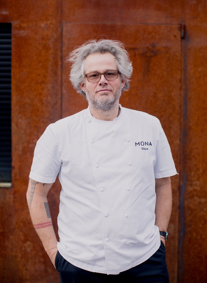 Vince Trim, Executive Chef at Mona