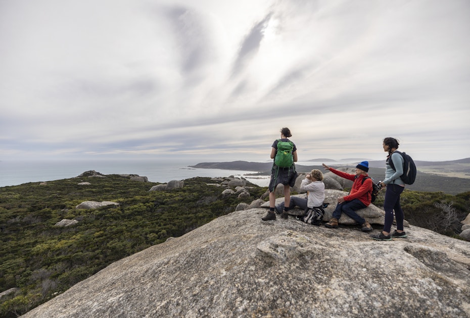 Taking in the views at Flinders Island with Tasmanian Expeditions