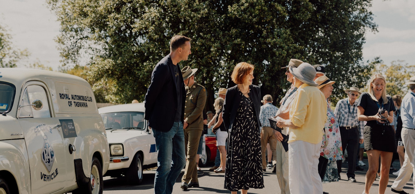 RACT CEO and Governor at Club Run at Government House