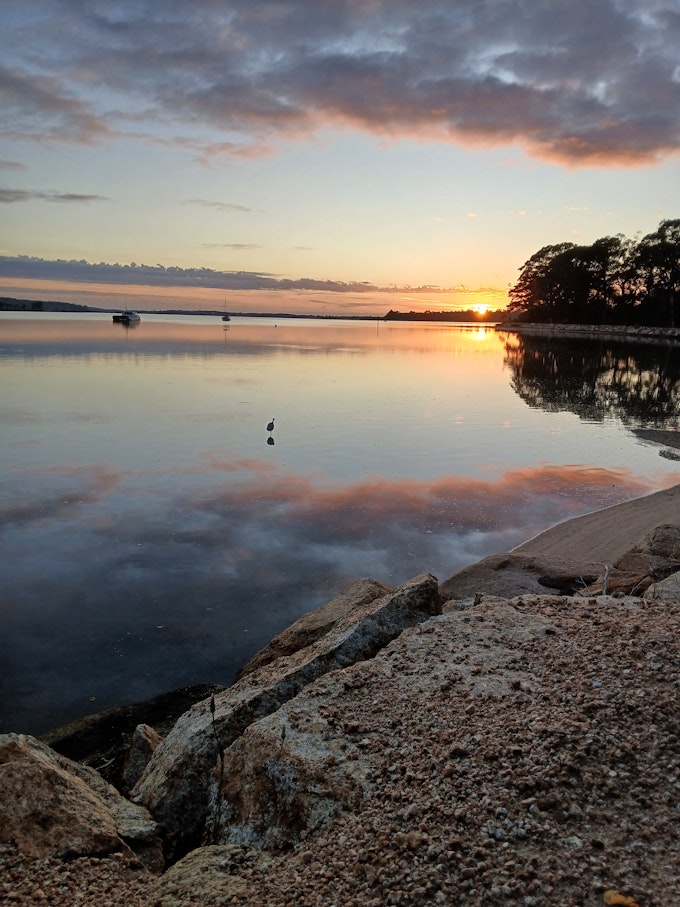 Sunrise at Georges Bay, St. Helens