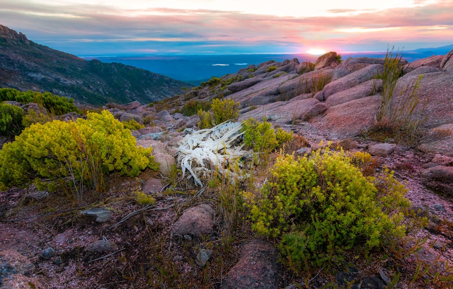 View from Mount Owen