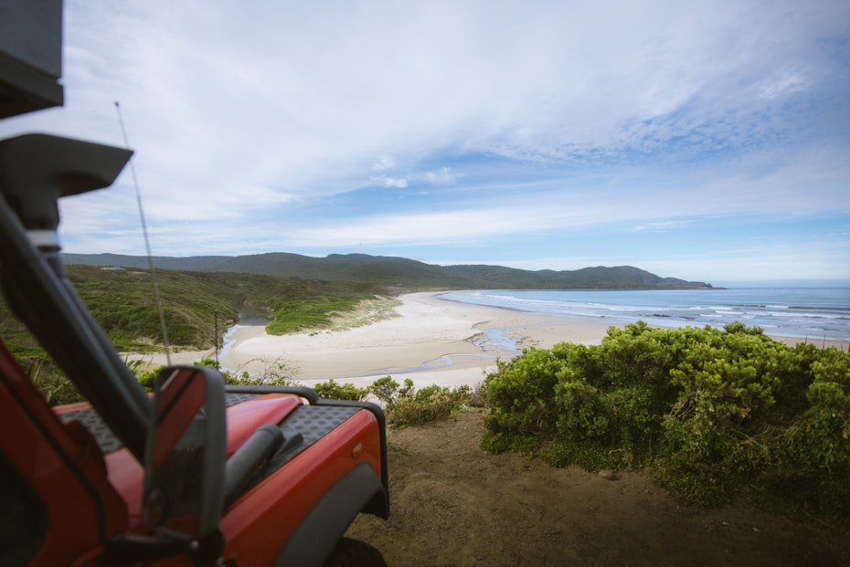 Overlooking Cloudy Bay
