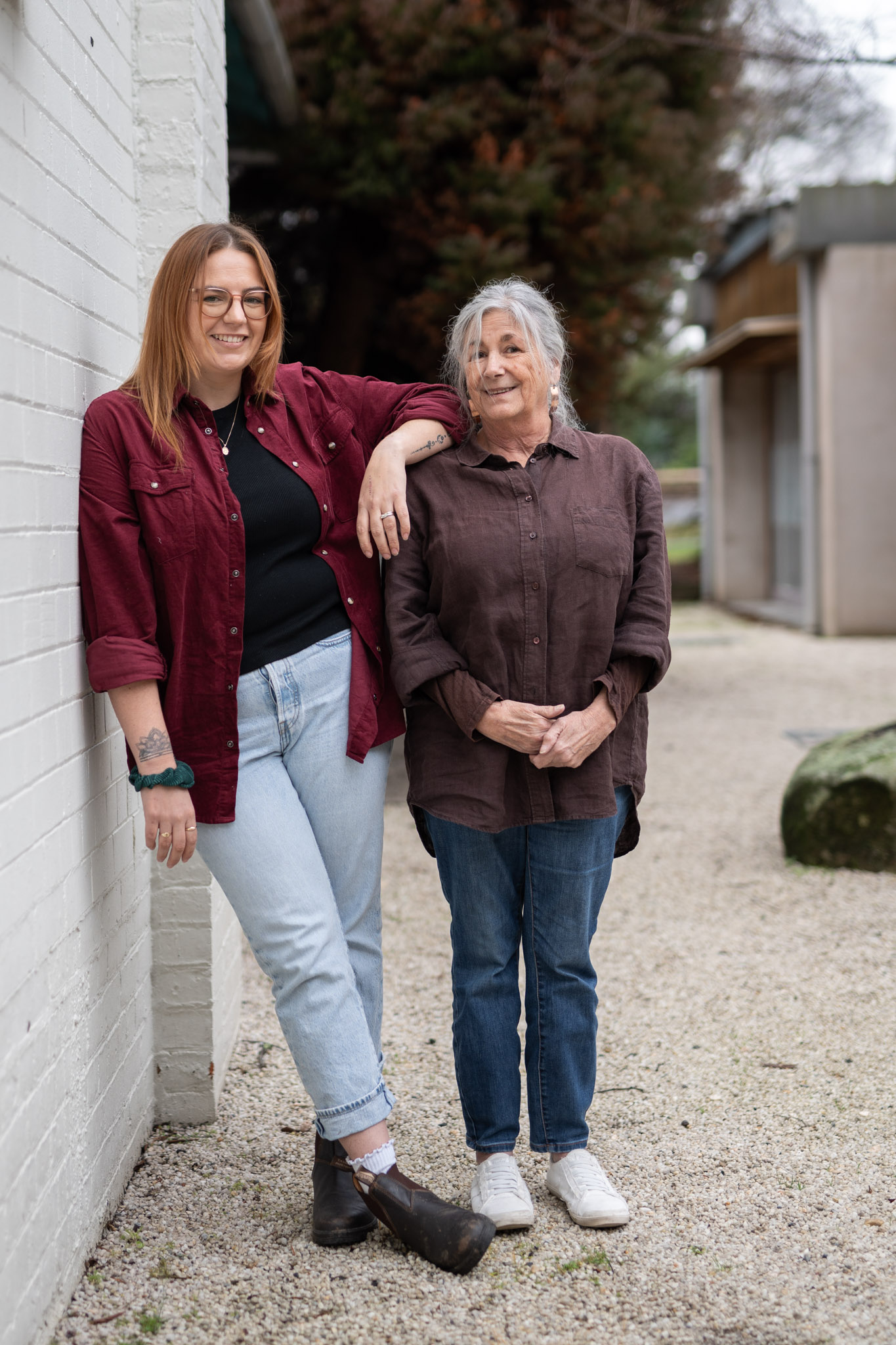 Mother-daughter artist duo Tegan Murray and Vicki West