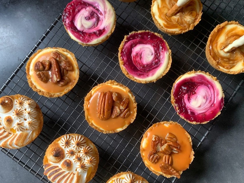 Sweet treats at Bream Creek Farmers Market, Copping
