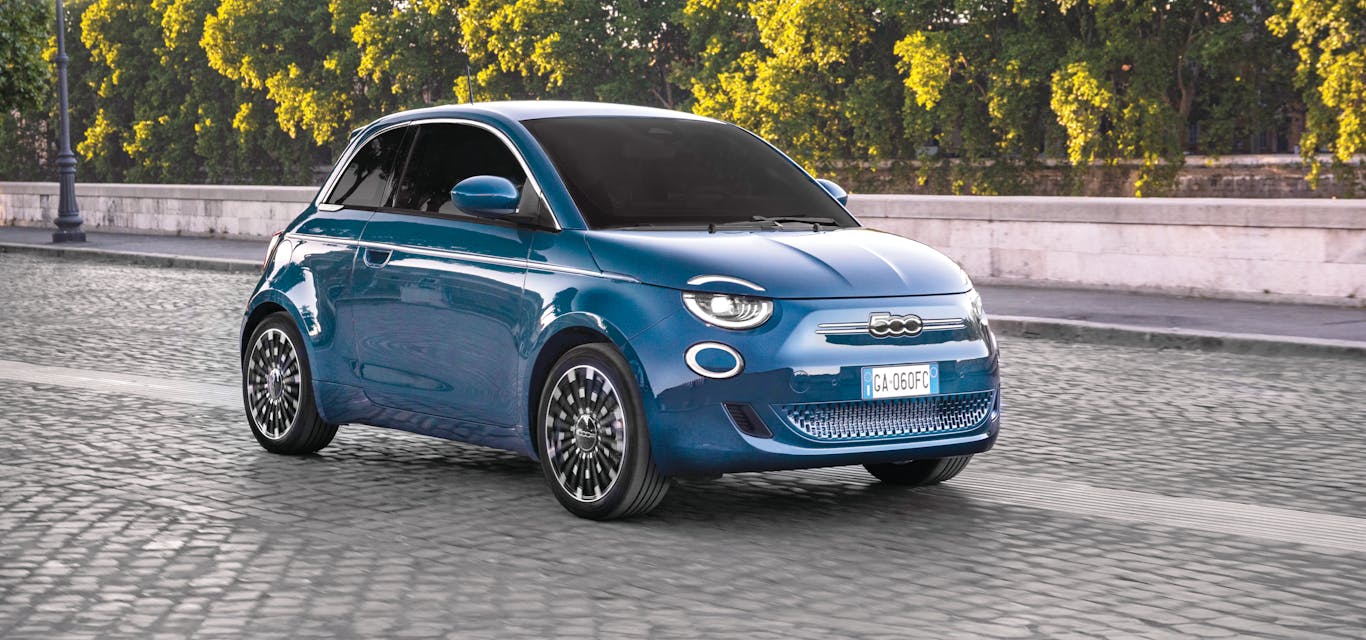 The fiat 500e The fiat 500e