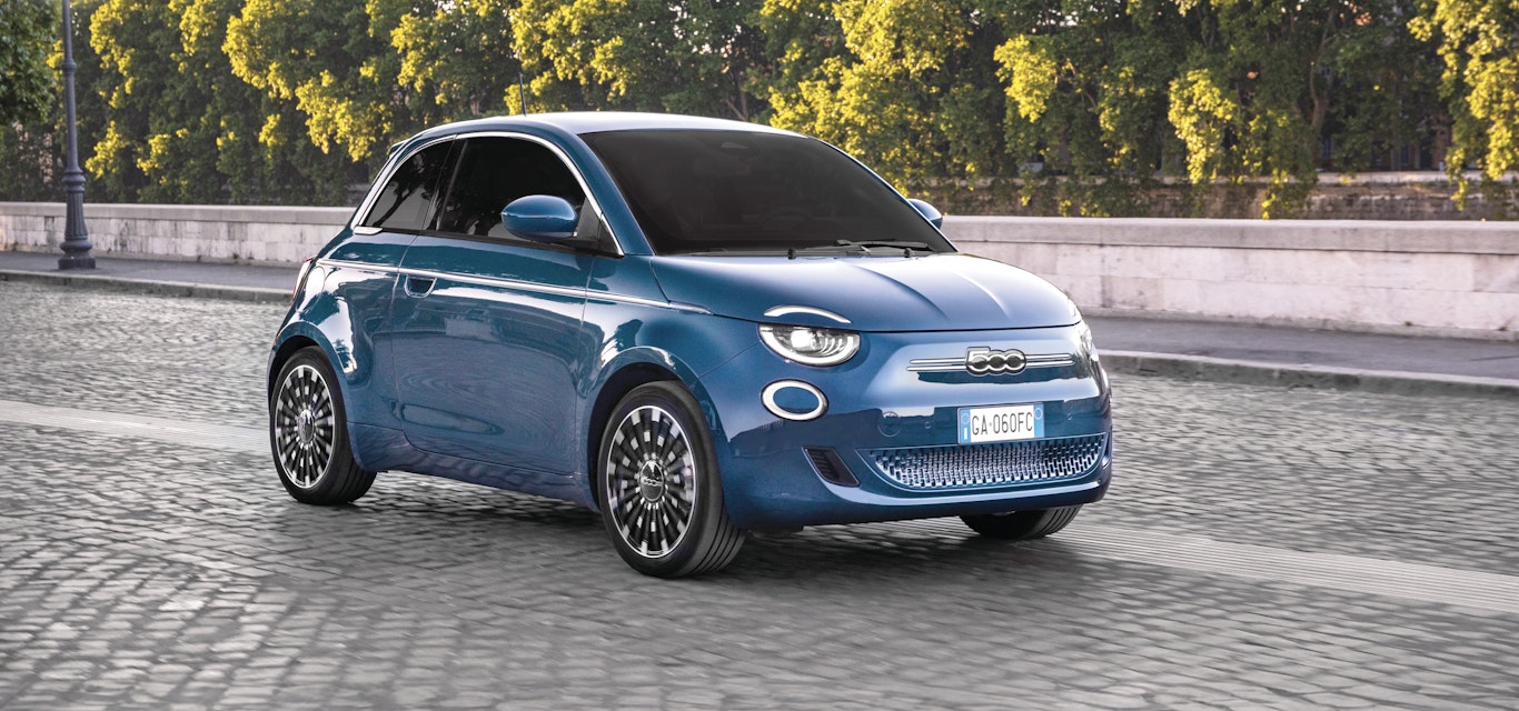 The fiat 500e The fiat 500e