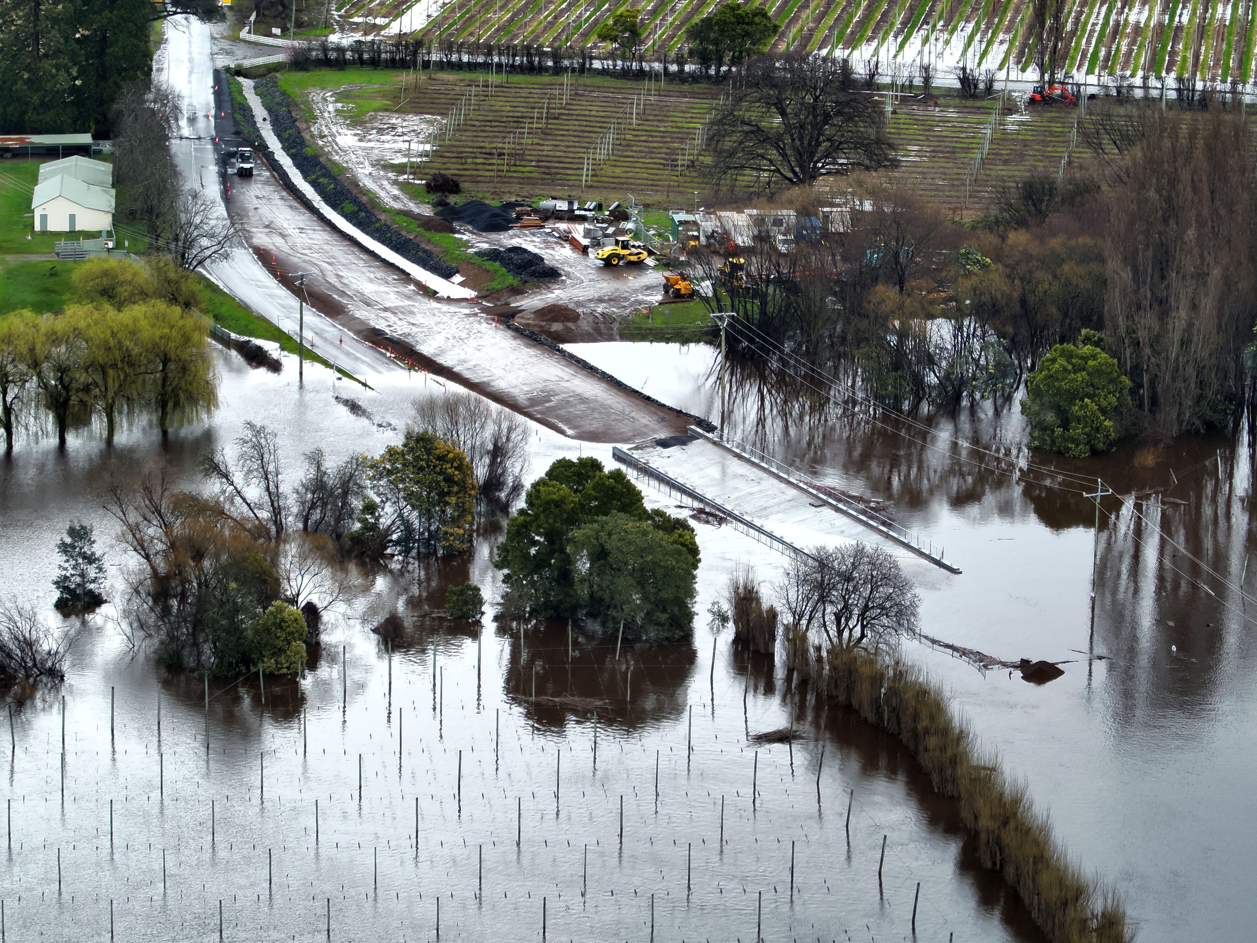 Bushy Park flooding