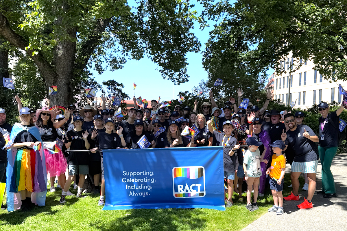 Ract Rings RACT shines at TasPride 2025 – RACT