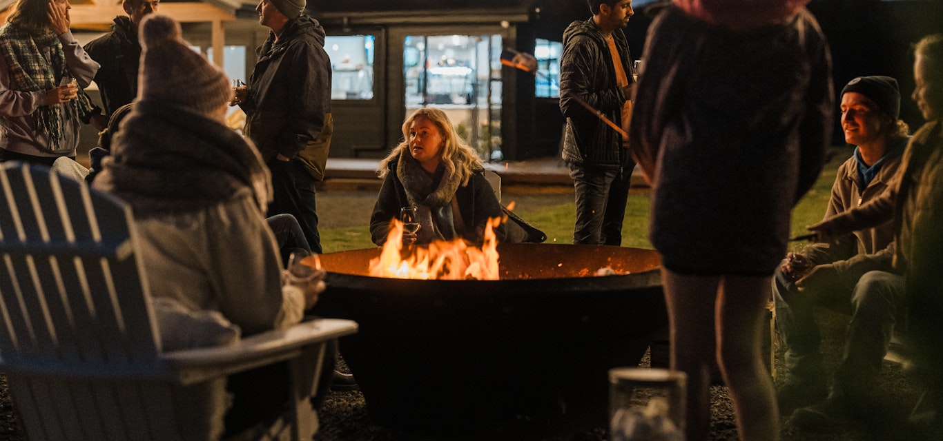 Gather around a warm fire