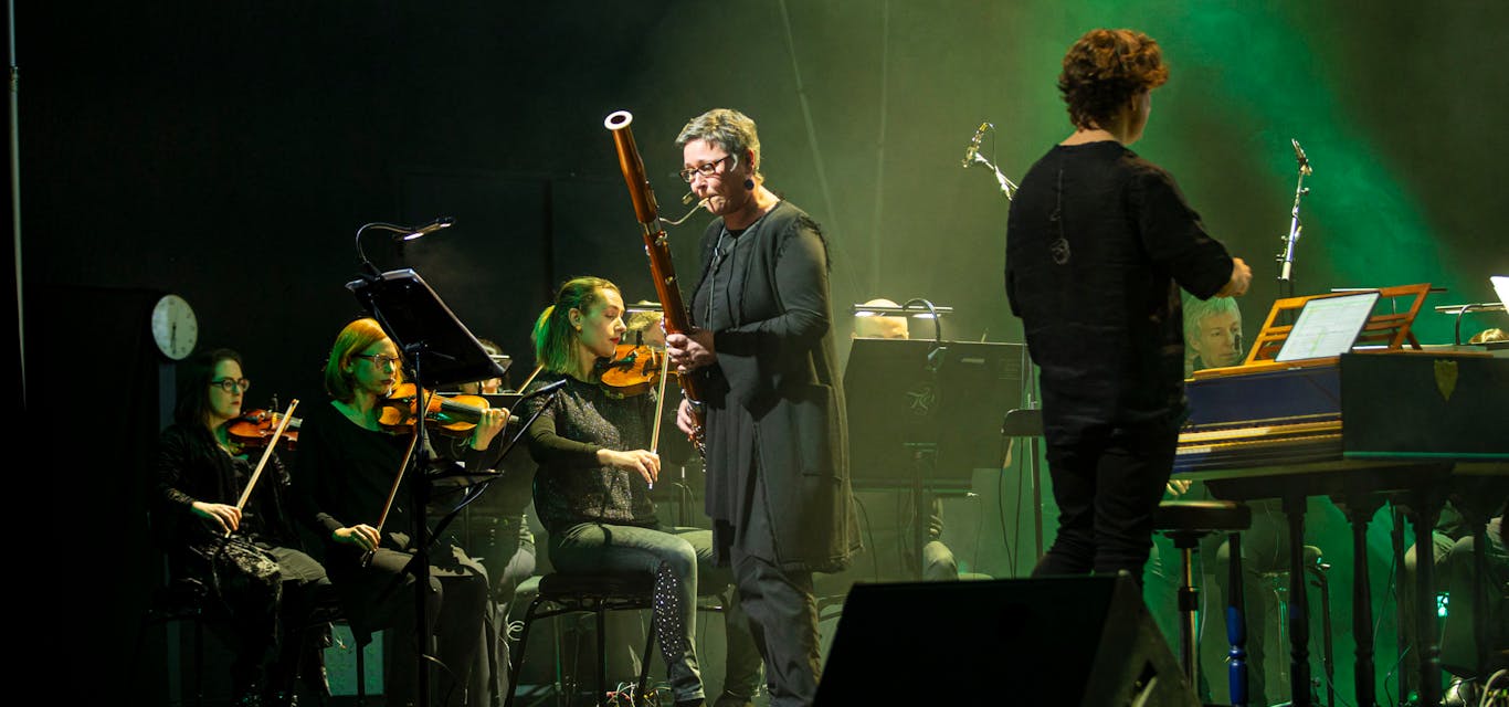 Tahnee van Herk performing with the Tasmanian Symphony Orchestra | Credit: Brad Harris