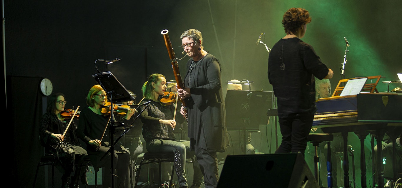 Tahnee van Herk performing with the Tasmanian Symphony Orchestra | Credit: Brad Harris