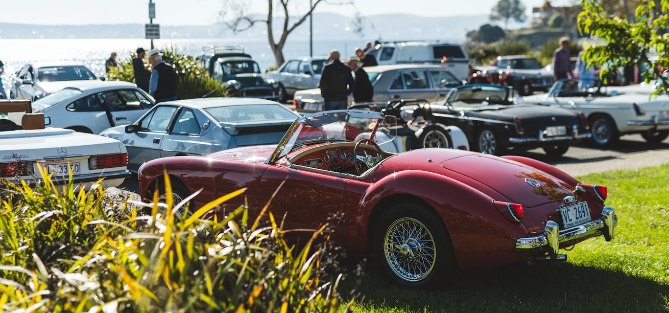 The event brings car enthusiasts of all makes and models to Sandy Bay.
