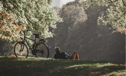 Vélo dans les bois