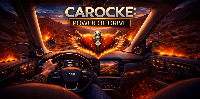CAROCKE: Power of drive by Jeep Compass
