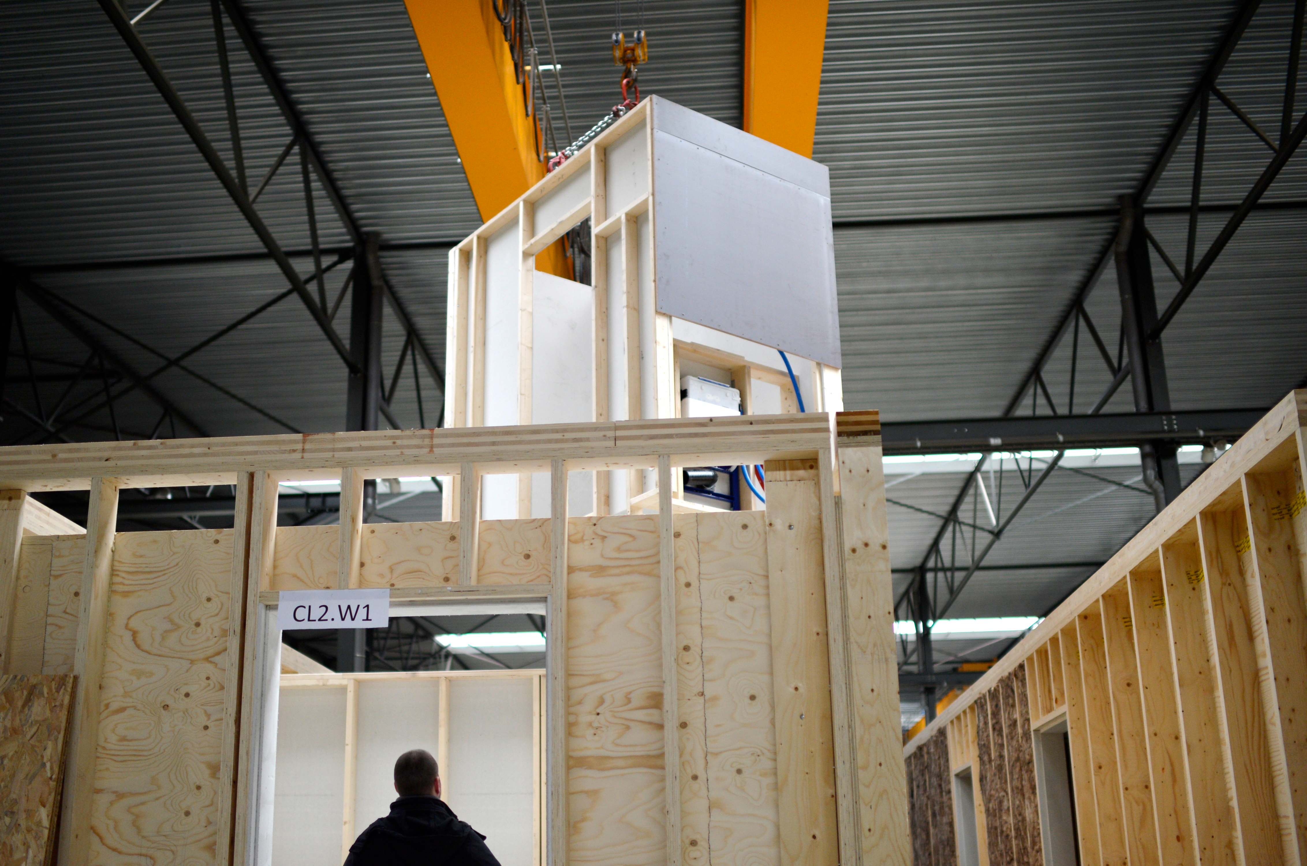 Skilpod bouwt modulaire prefab houtskeletbouw woningen in een atelier