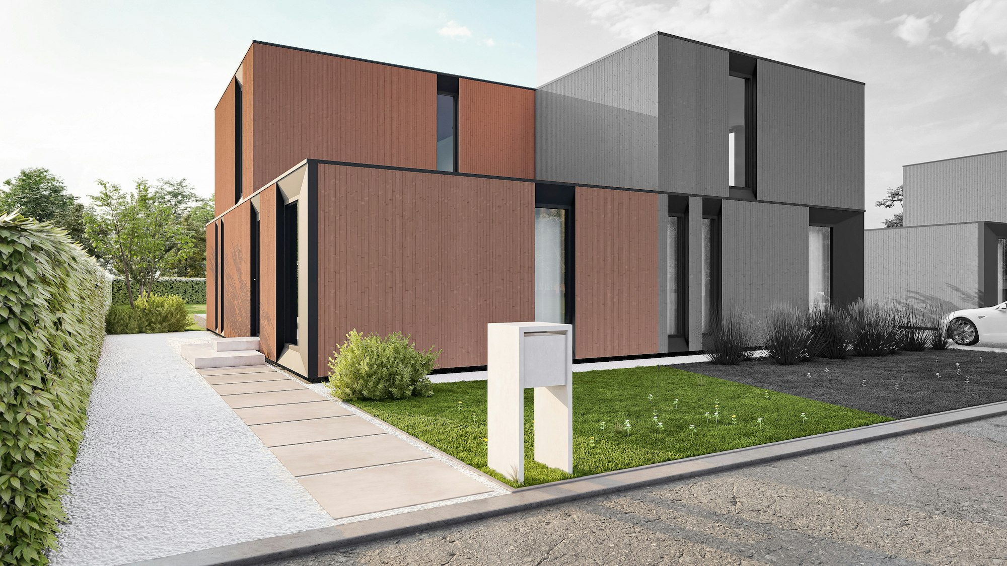Nieuwbouw houtskelet Balen Ruiterweg woning 1