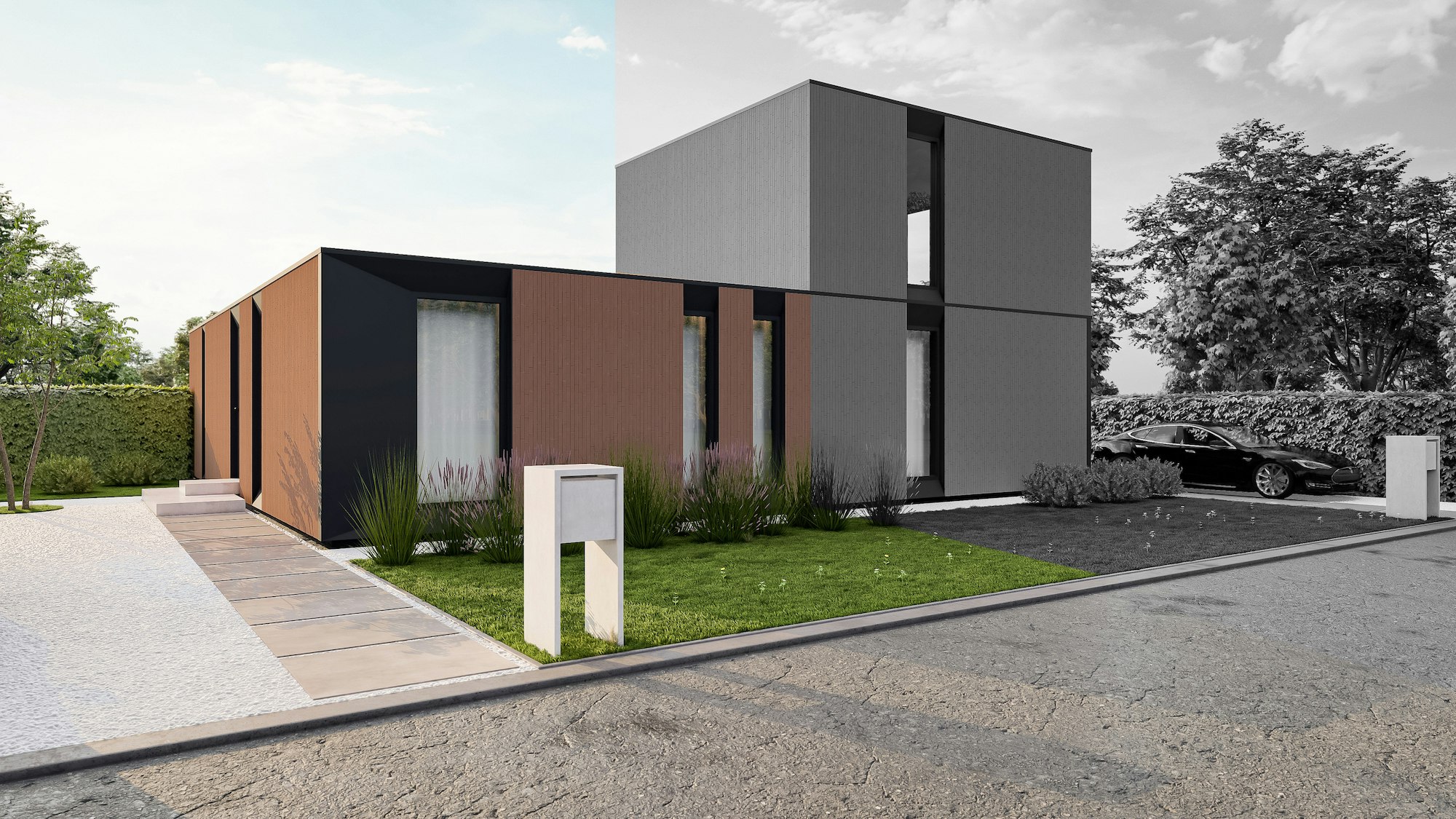 Nieuwbouw houtskelet Balen Ruiterweg woning 3