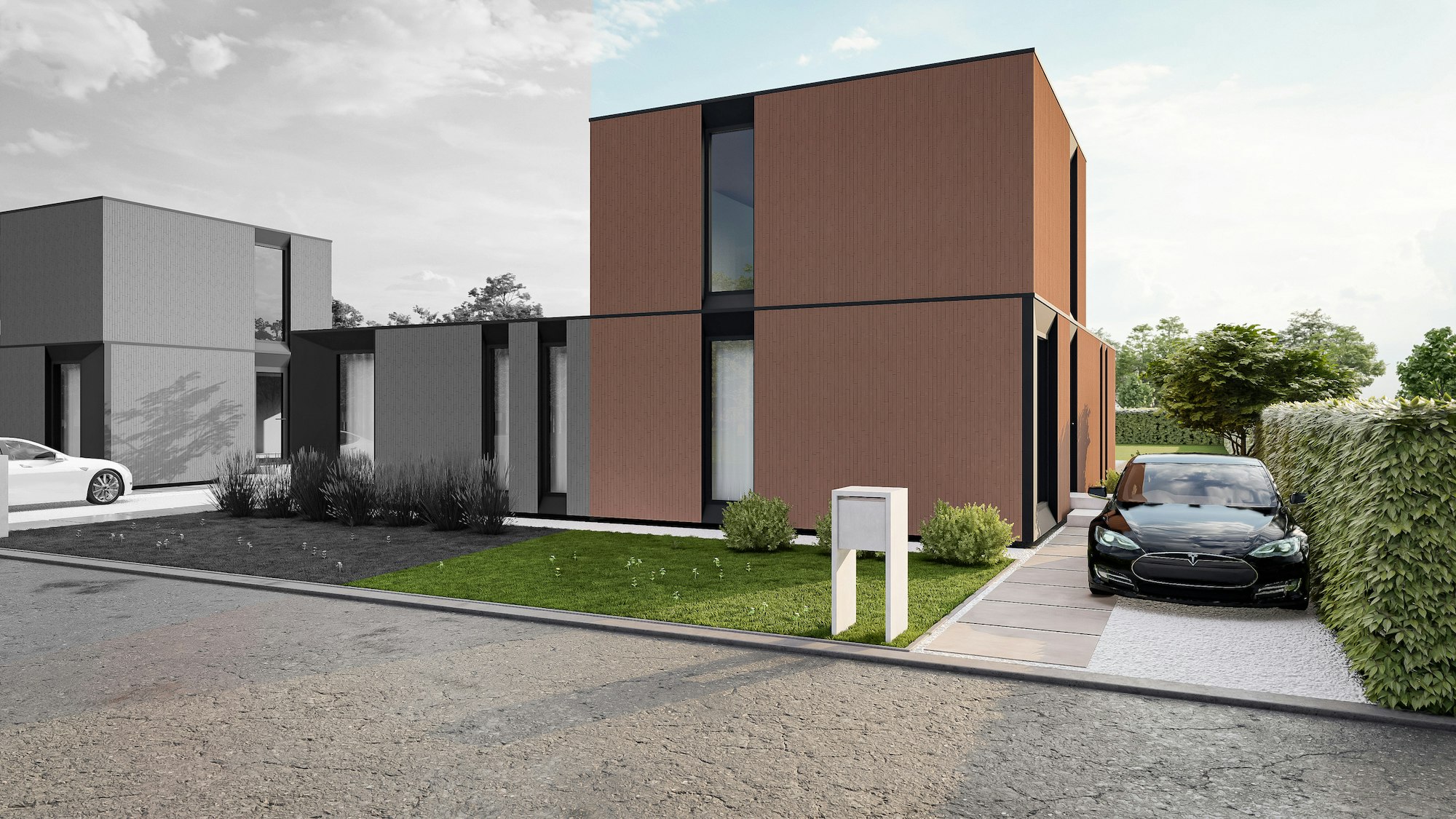Nieuwbouw houtskelet Balen Ruiterweg woning 4
