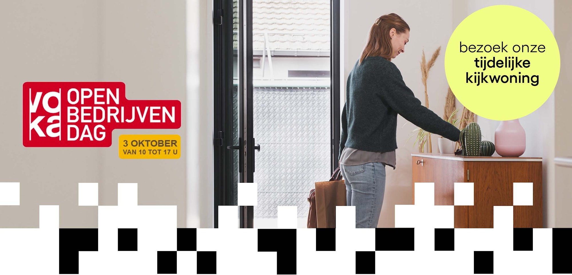 Bezoek onze tijdelijke kijkwoning - 3 oktober 2021