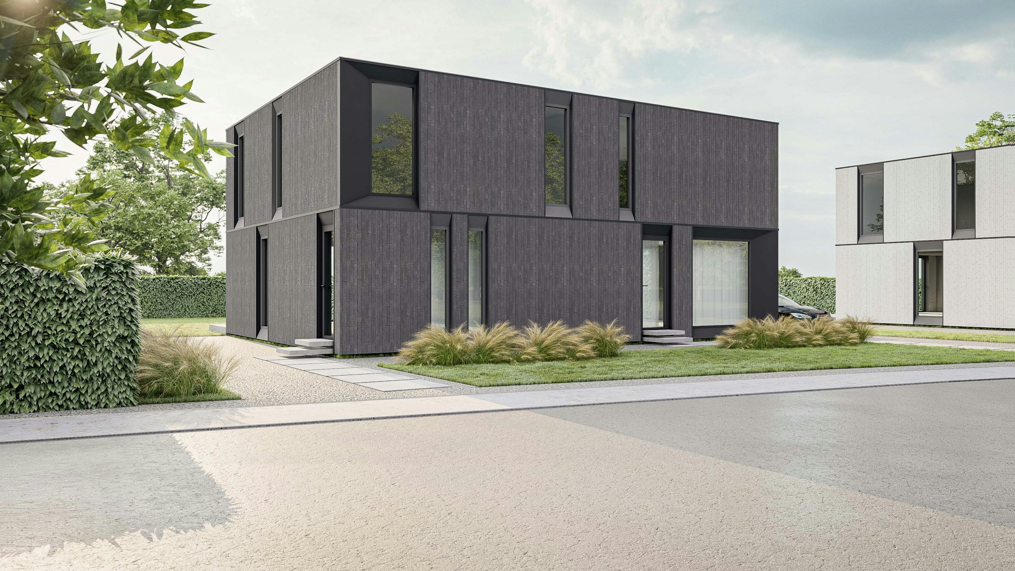 Skilpod sleutel-op-de-deur houtskeletbouw woningen in Genk