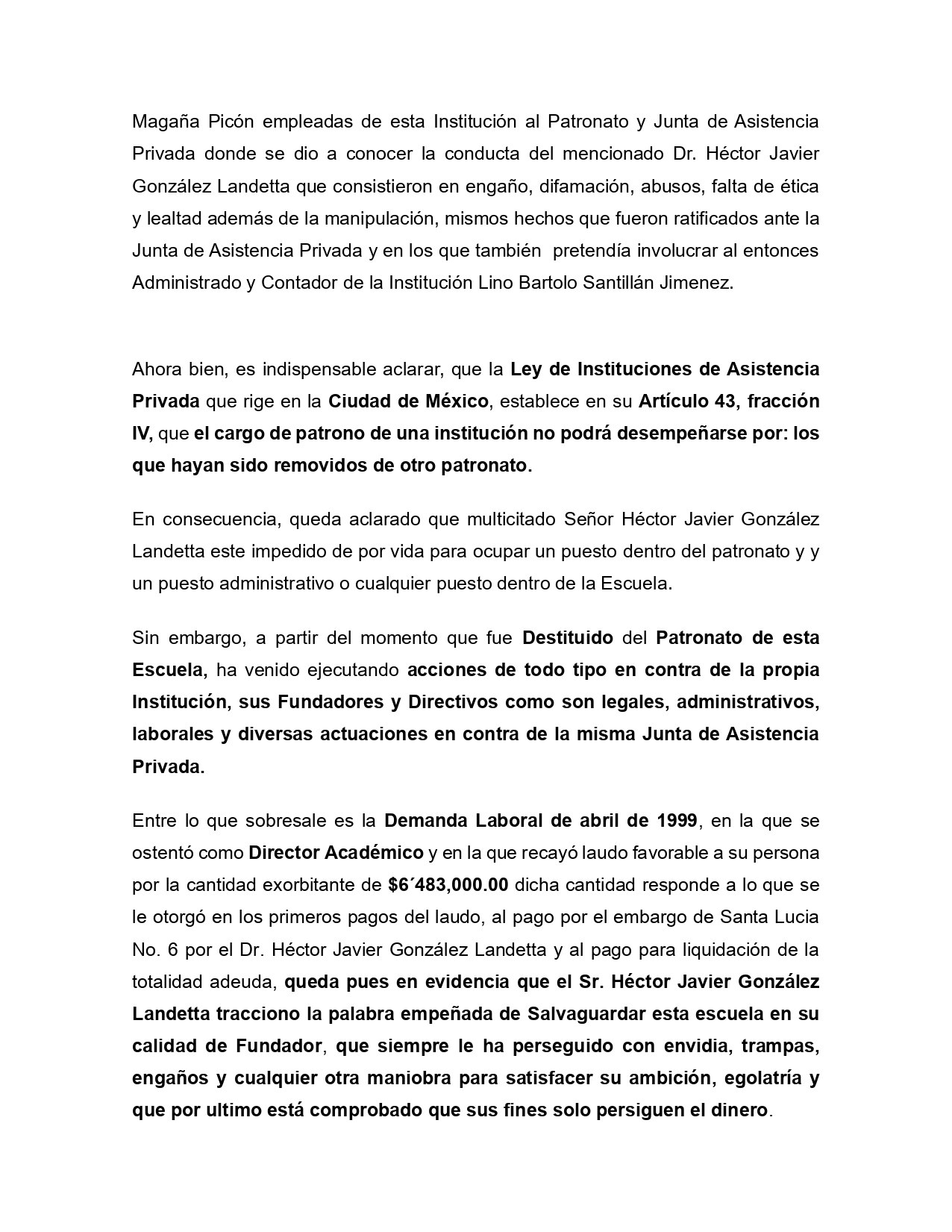 informacion