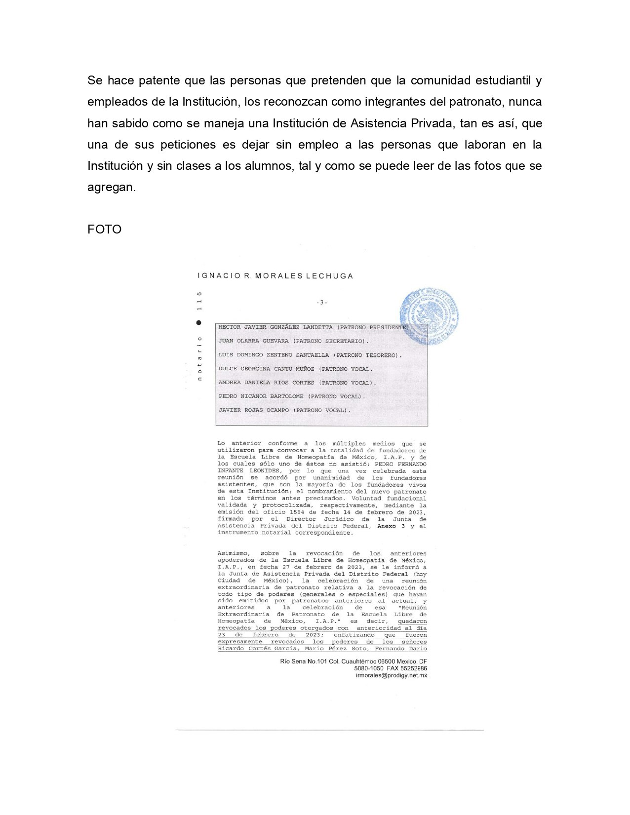 informacion